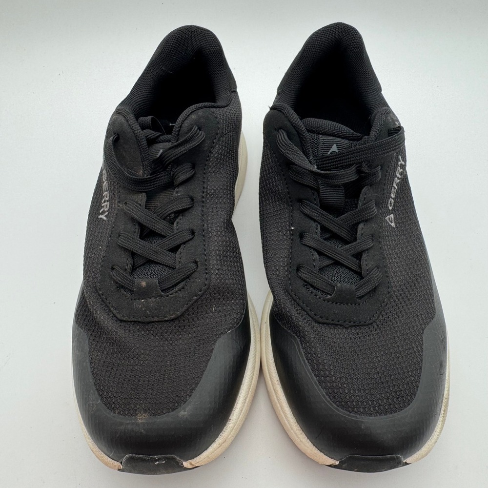 Gerry Creston Mens Athletic Sneakers Black Lightweight Lace Up Shoes Size 9 - Picture 4 of 8